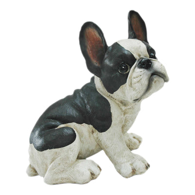 The ever popular French Bulldog. This life-like statue molded in polyresin makes it lightweight and pefect to display on a...