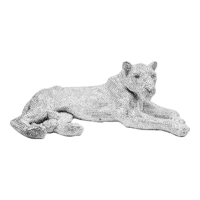 Majestic in nature, this large Panther statue, or Jaguar if you prefer, is molded from polyresin making it lightweight and...