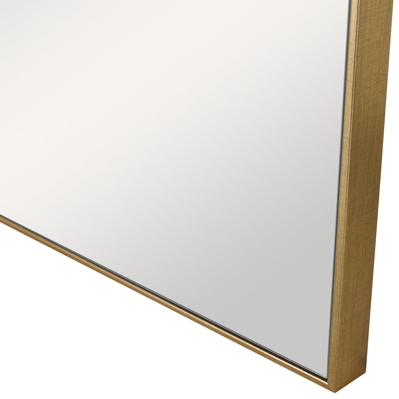 Sleek And Sophisticated, This Square Mirror Features A Clean And Simple Frame Finished In Brushed Gold. Perfect For Groupi...