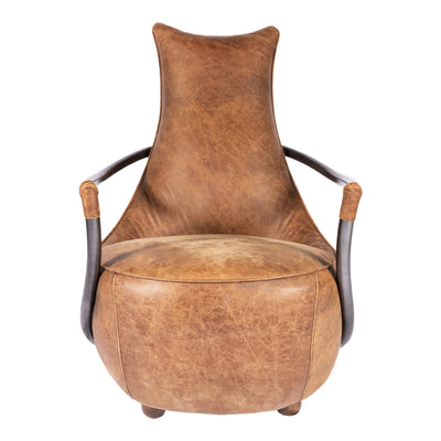 A design entrenched in modernity, the Carlisle club chair's rustic roots meet modern industrialism. Warm hues of soft, dis...