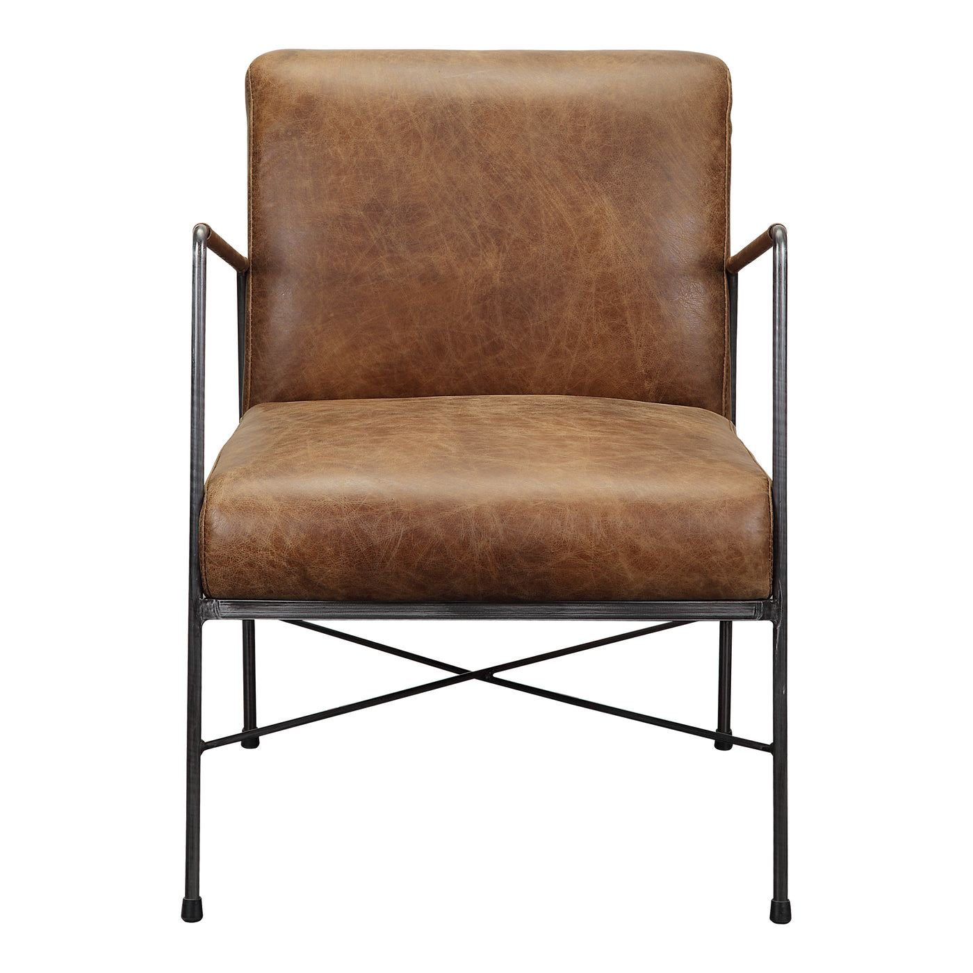Accent your space with minimal, industrial design. A clean, comfortable addition to any decor, the Dagwood armchair ties t...