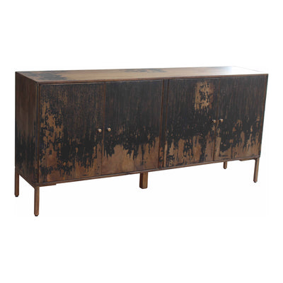 With a rustic finish, this solid hardwood sideboard will feel like it's been a part of your family for generations. The fo...