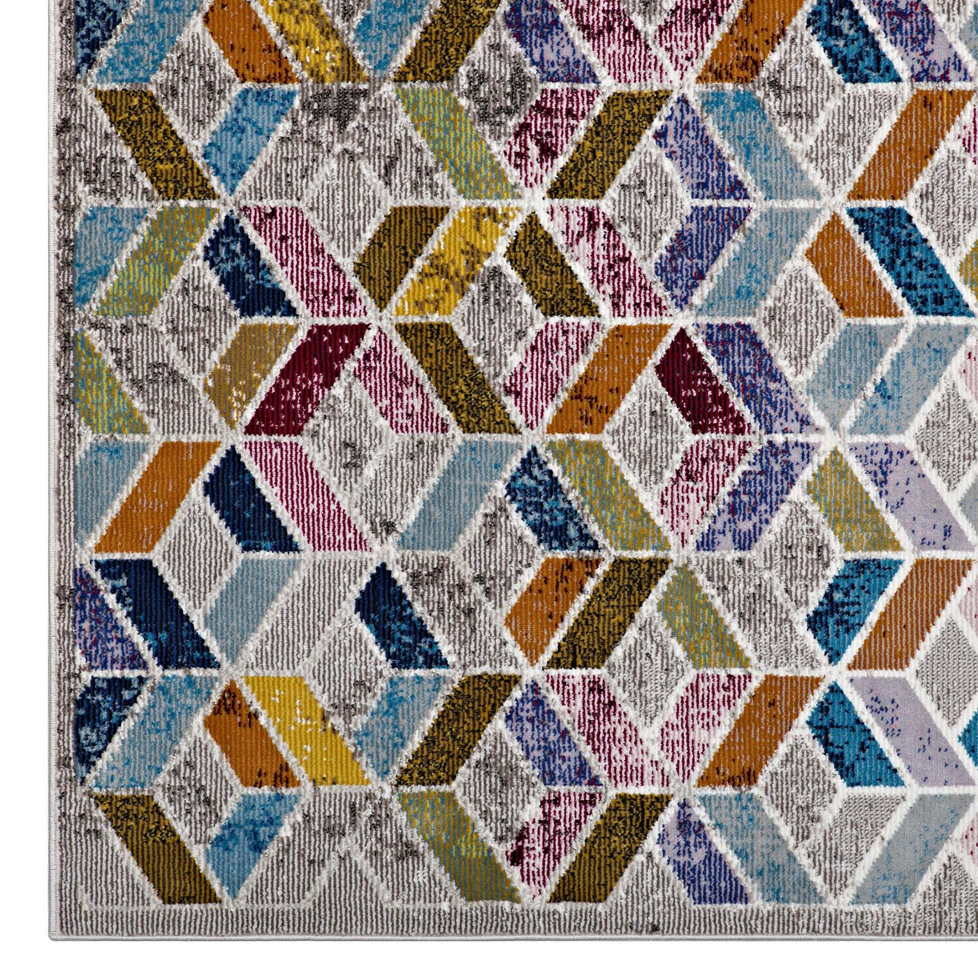 Laleh Geometric Mosaic Area Rug