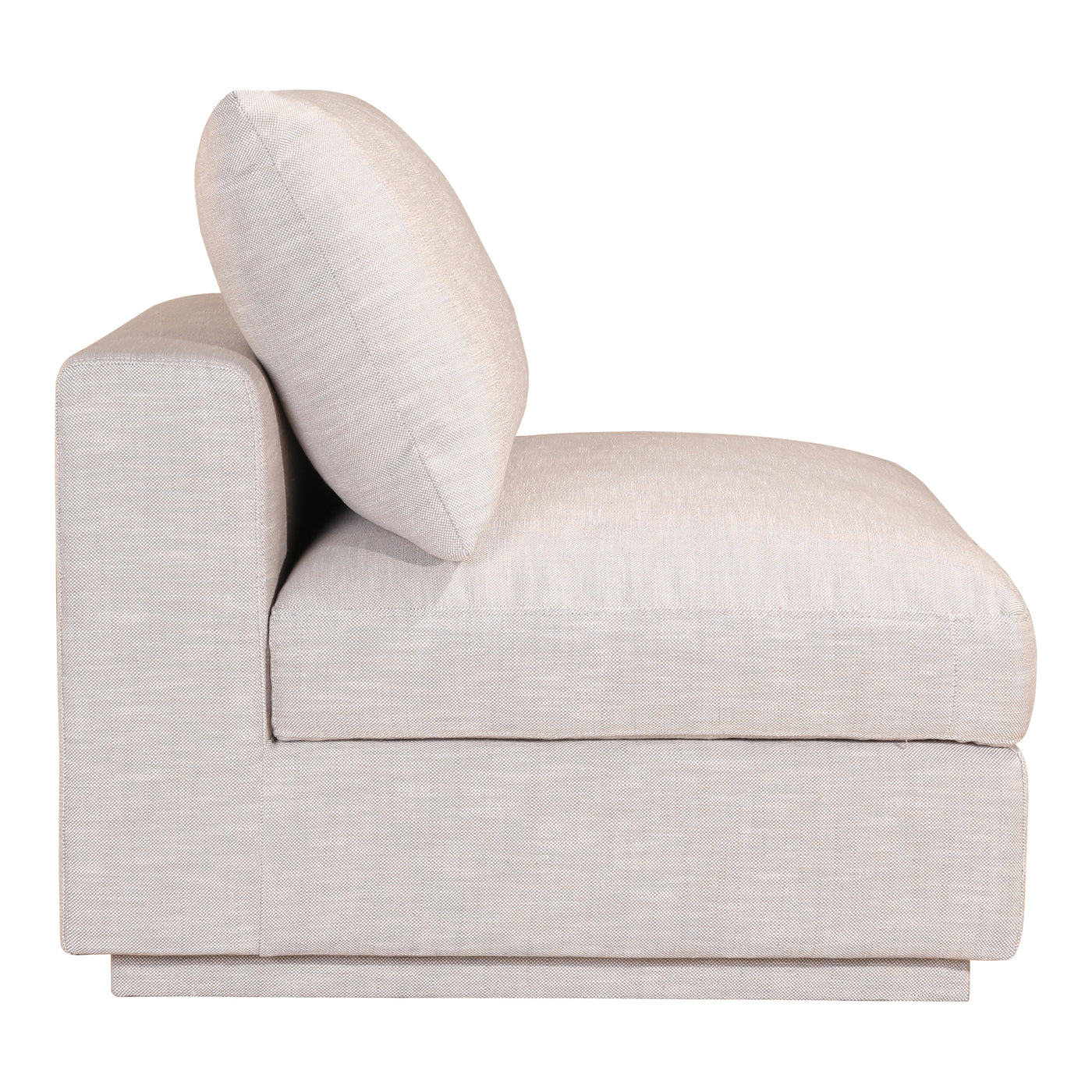 The Justin Slipper Chair's classic design and soft linen finish make it the perfect addition to your living room. Its pale...
