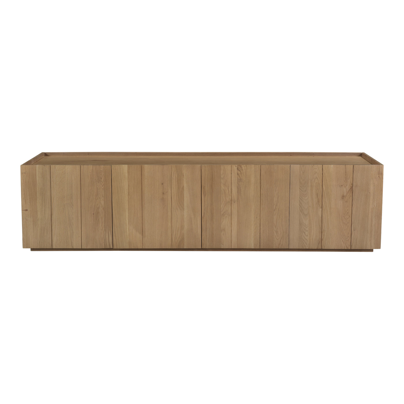 A media cabinet made from naturally finished solid oak, Plank brings about all the organic energy and contemporary style t...