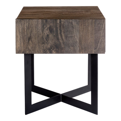 The Tiburon Side Table is a nod to the contemporary aesthetic. It features a solid acacia wood drawer for ample storage an...