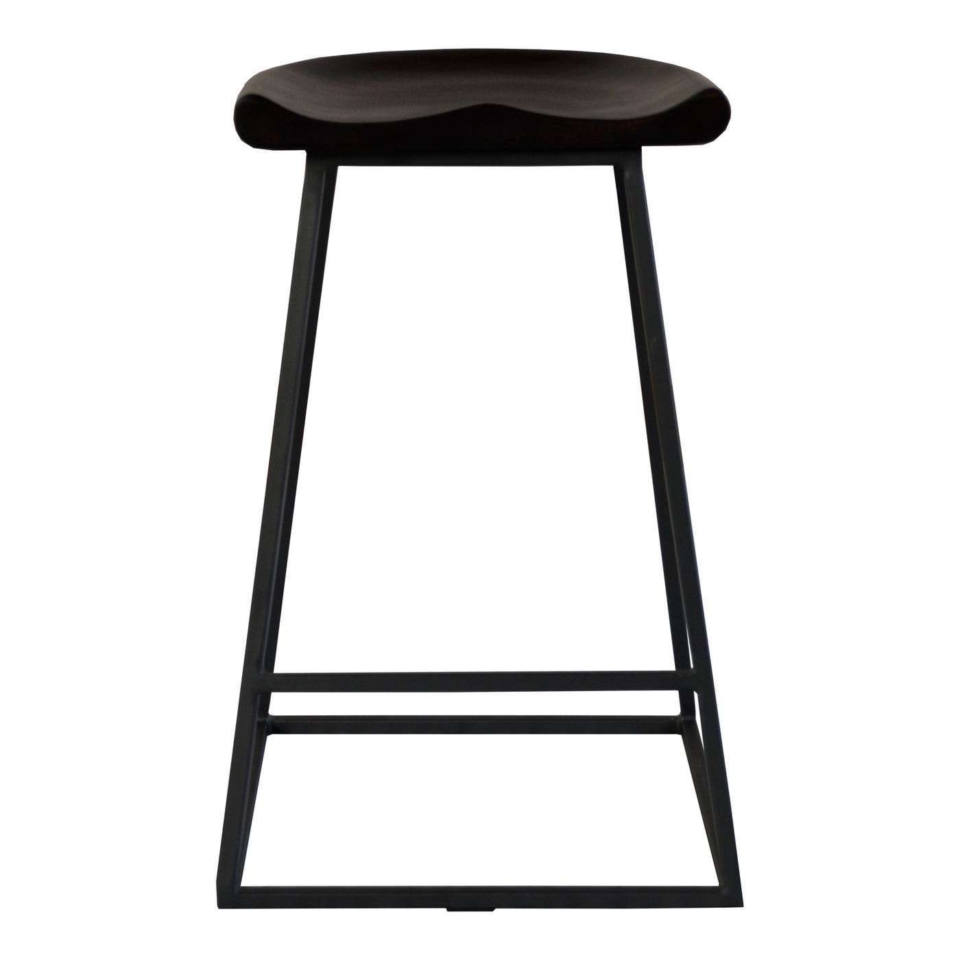 Modern design meets industrial influence. With a solid acacia wood seat and steel base, the Jackman Bar Stool adds an airy...