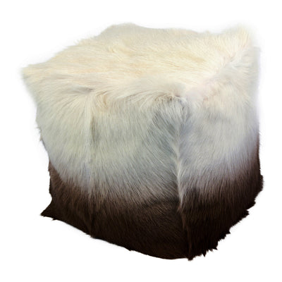 The softness and comfort of these lamb fur poufs make them cozy and inviting. Alone or in groups, they will add fun and ca...