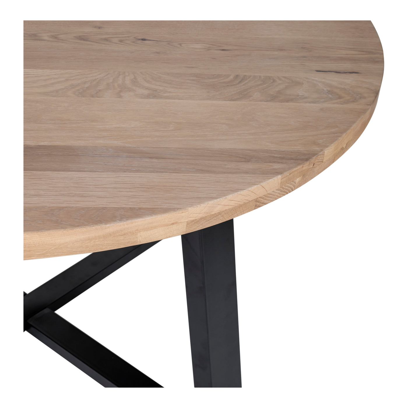 The Mila dining table molds the beauty of nature with contemporary design. A round live edge tabletop made from a spacious...