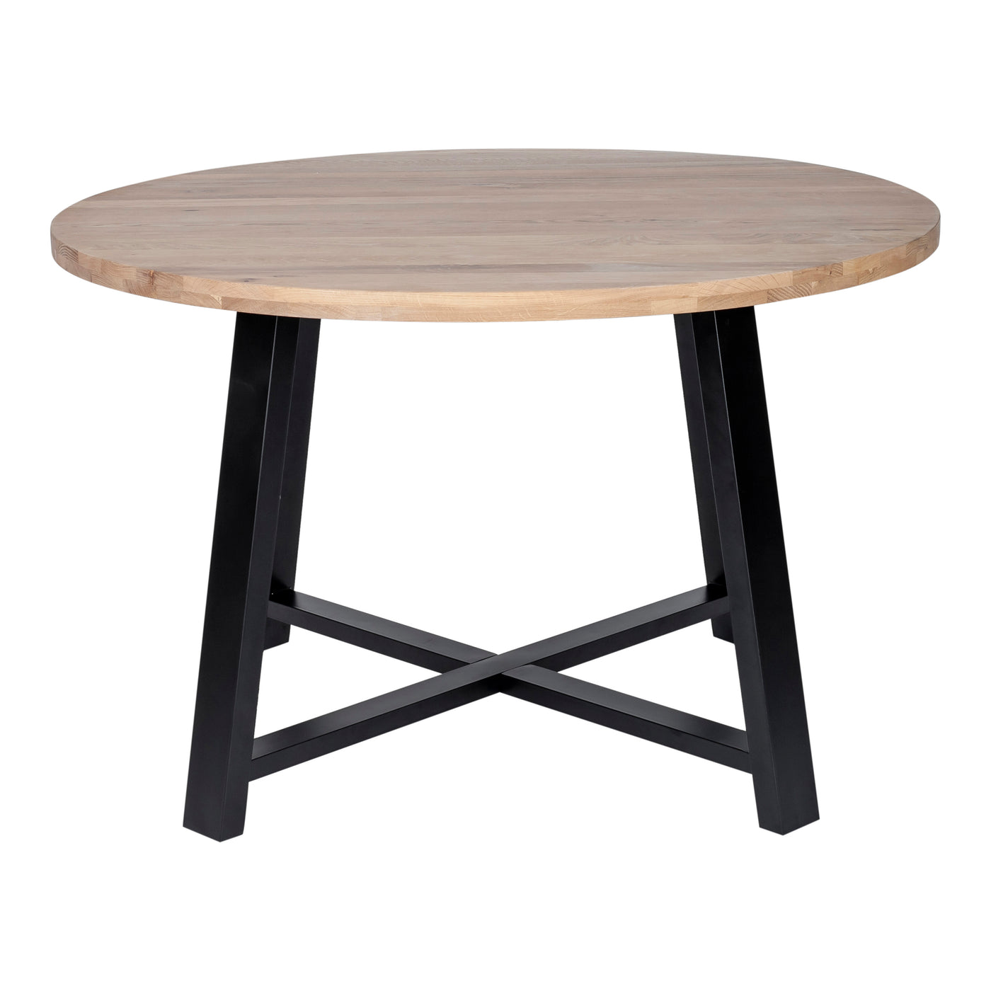 The Mila dining table molds the beauty of nature with contemporary design. A round live edge tabletop made from a spacious...