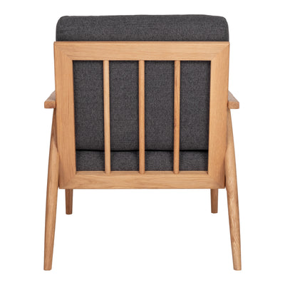 Elevate your living room aesthetic with the Harper lounge chair. This accent chair frame is made of solid Oak wood and has...