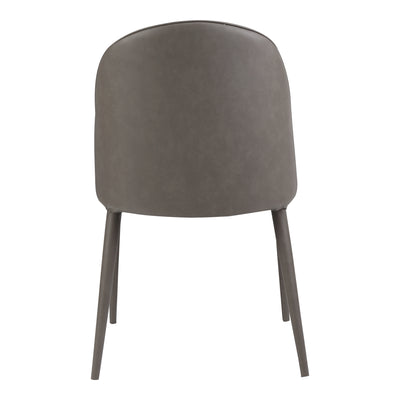 Drawing from the best of contemporary design, the Burton dining chair features a rounded back rest and foam cushioning for...